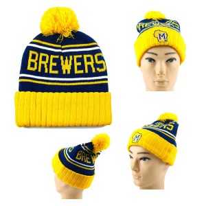KIMTEX Wholesale high quality warm custom jacquard acrylic knitted winter hat with pompom