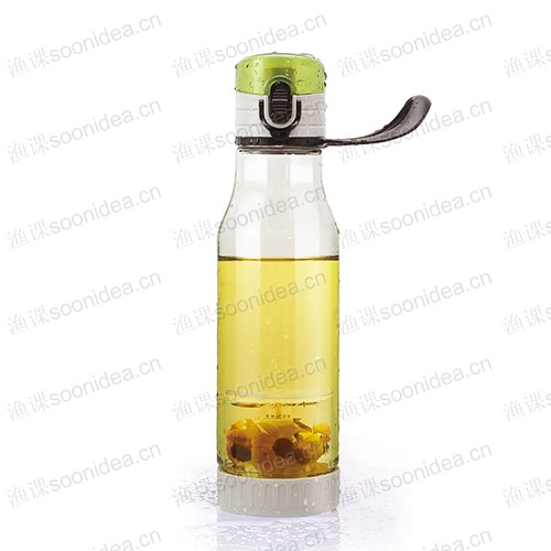 Cup lid bounce button 