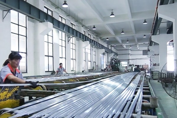 The workers operating