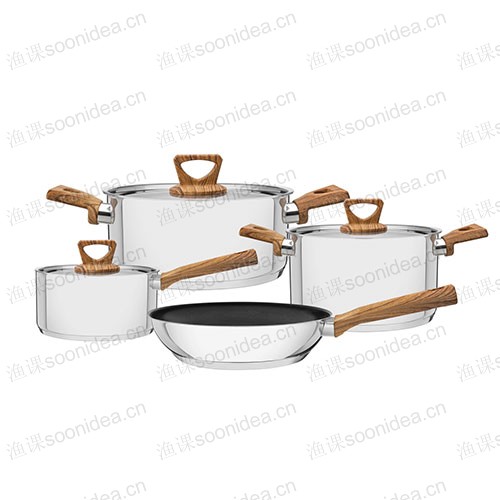STAINLESS STEEL COOKWARE SET