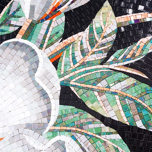 13 - sided silver mirror