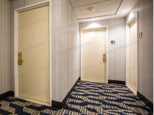 Springhill Suites Hotel Slide Bathroom Doors With Obscure Glass Insert