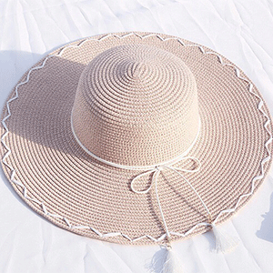 Beige sun hat