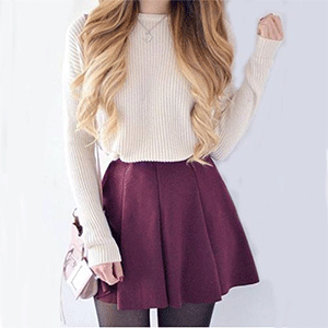 Two - piece fashion skirt